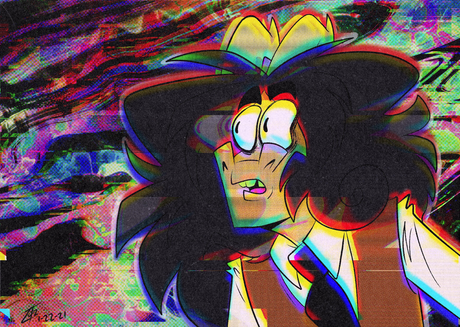 Glitch example